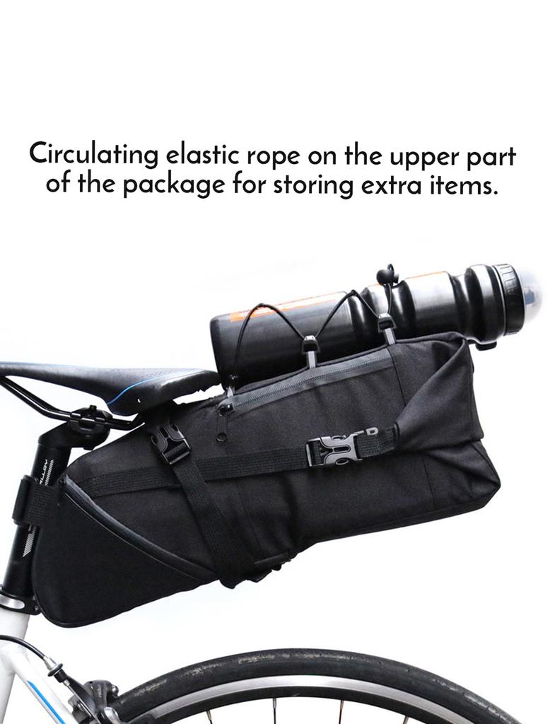 Bike Saddle Bag 3 10L Large capacity Mountain Road MTB Bicycle Bike Cycle Tail bag Storage Pack Bicycle Under Seat Bag