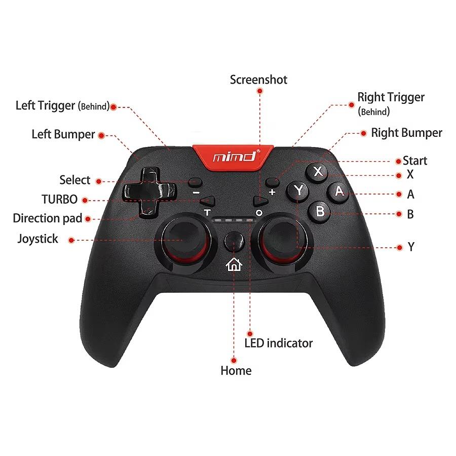 Switch беспроводной контроллер игровой контроллер Bluetooth Switch контроллер Bluetooth соединение поддерживает ПК