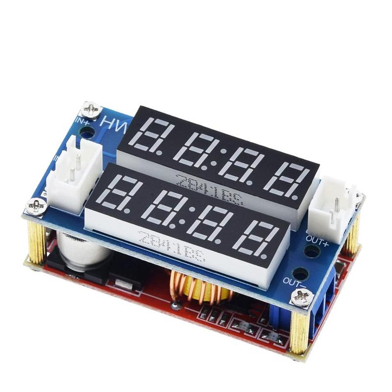 TZT DC 5-30V To 0.8V-29V XL4015 5A Adjustable Power CC/CV Step-down Charge Module LED Driver Constant Current Constant Voltage
