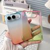Translucent Color Gradient Hard PC Hinge Protection Phone Case for For Apple iPhone Ultra 18 Fold Shockproof Protective Cover