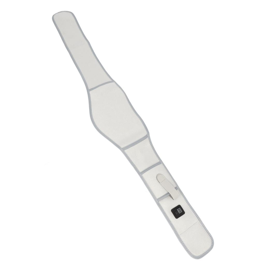 Беспроводной массажер для поясницы с подогревом из углеродного волокна, 3 уровня температуры, пояс с подогревом для домашнего офиса