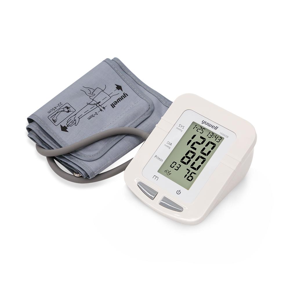 YUWELL YE660B Мониторы артериального давления Цифровой измеритель артериального давления Тензиометр Цифровой тензиометр на руку Тонометр