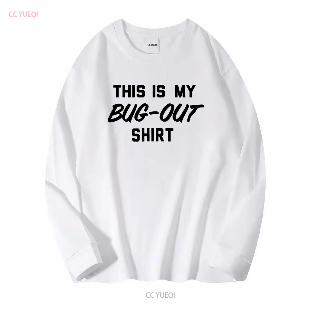 Футболка Bug ouT Папа-преппер Судного дня Конец Света Апокалиптическая с длинным или коротким рукавом винтажная стираная Топ для повседневной носки