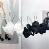 1 пара сережек-крючков, цветочные украшения в стиле бохо, преувеличенные серьги-лепестки ручной работы, свадебные
