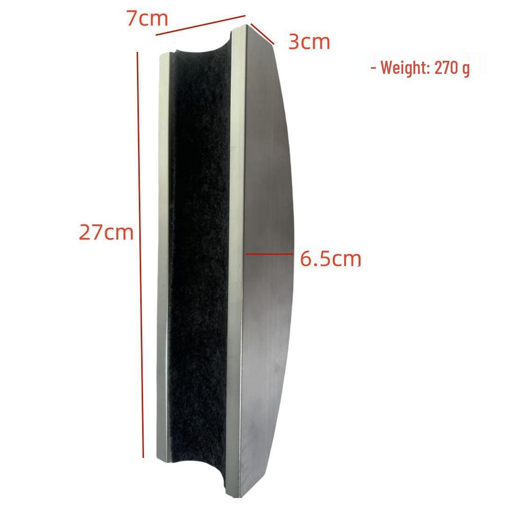 Деревянная подставка для грифа электрогитары - Полукруглая алюминиевая инструмент для ремонта ладов