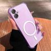 Чехол для Samsung Galaxy A07, A06 5G, A06 4G, A05 Милый с воздушной подушкой по углам, пастельный, матовый, магнитный корпус, полуударопрочный чехол для телефона