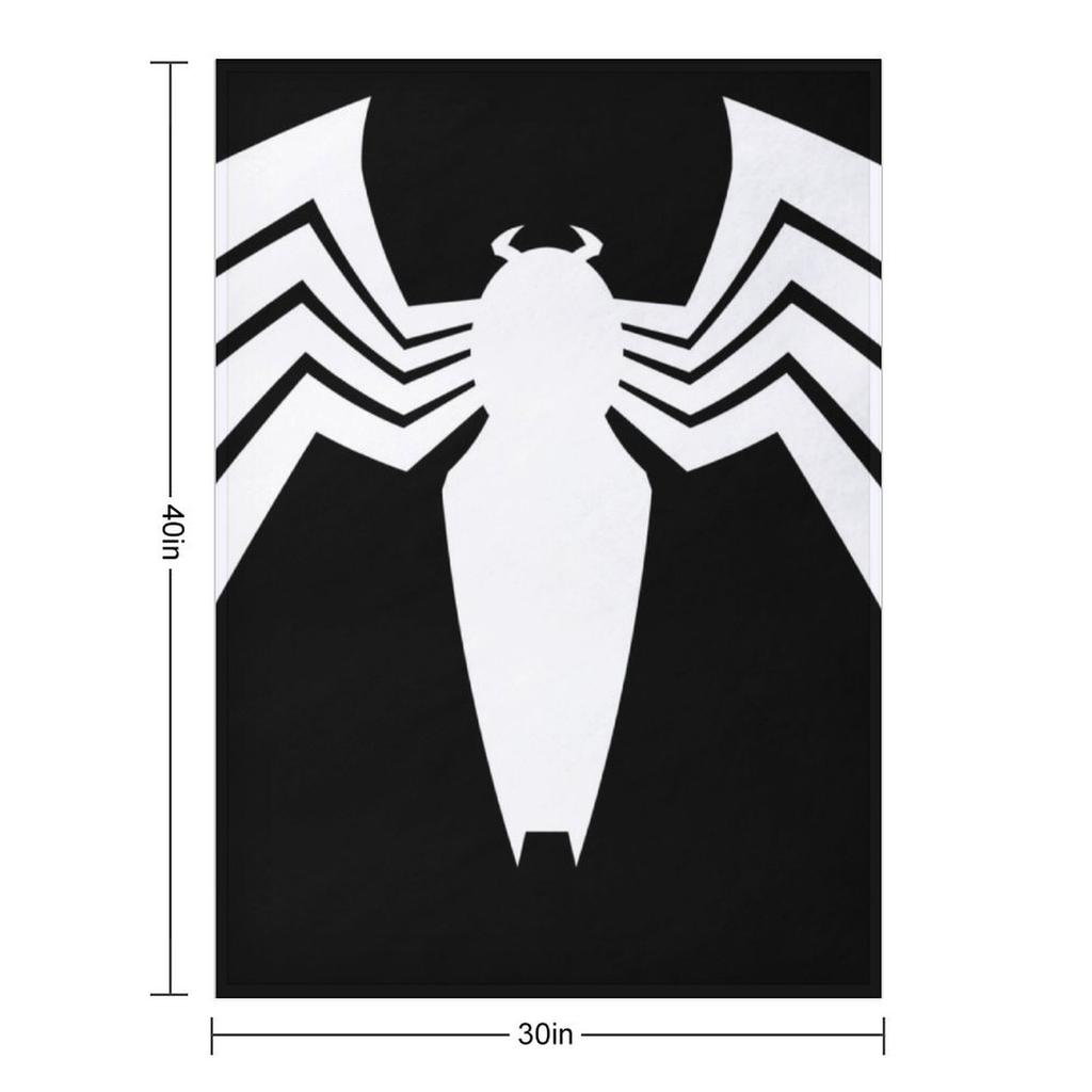 Back in Black Throw Blanket Fashion Sofas Flannels Beautifuls Blankets For Baby Blankets