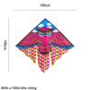 Manufacturer 1 Meter Printed Multi-tail Kite Triangular Kite Handmade