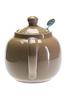 This 600ml, taupe stoneware teapot from the home of authentic British black tea, features a charming rounded shape and includes a fine-mesh stainless