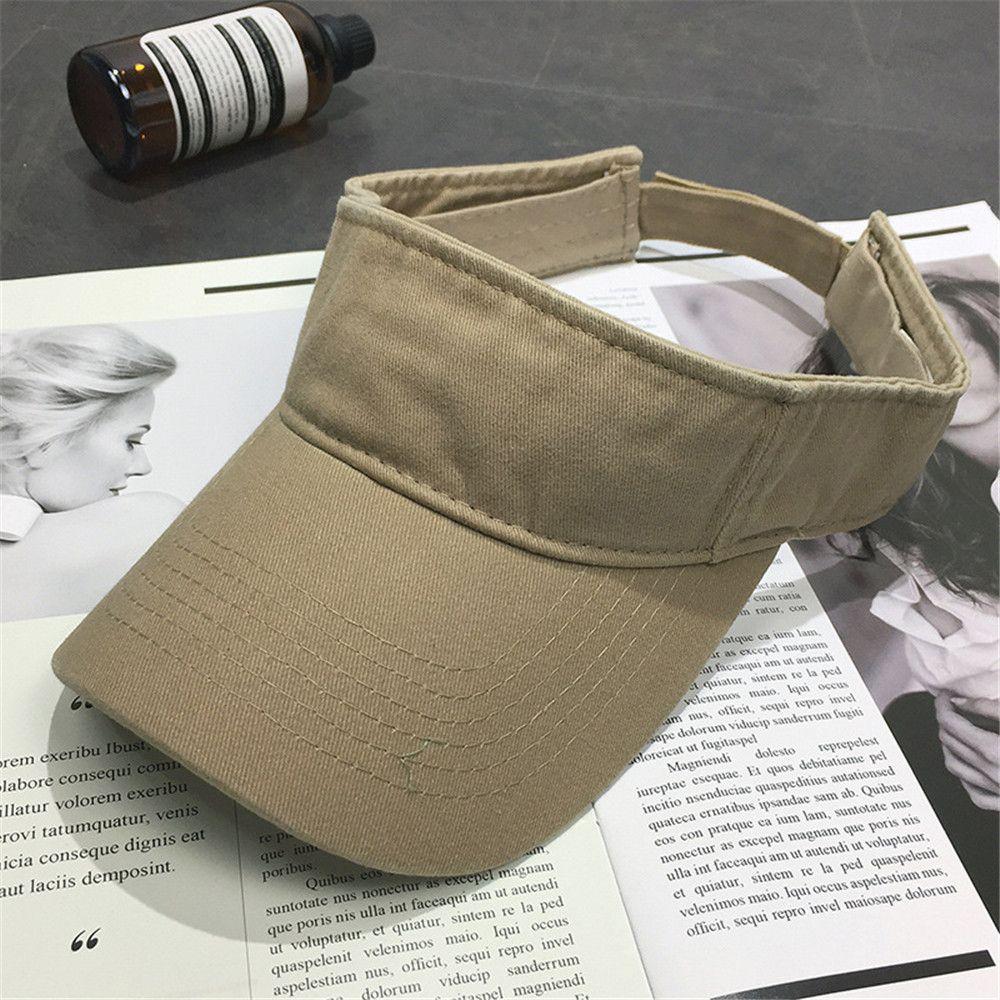 Casual Adjustable Baseball Hat Sports Hat Sport Headband Beach Cap Sun Visor