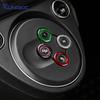 Наклейка из настоящего твердого углеродного волокна для Abarth 595 695 2012-2015 2016 2017 2018 2019 2020 2025 2025 2025 Кнопка переключения передач АКПП