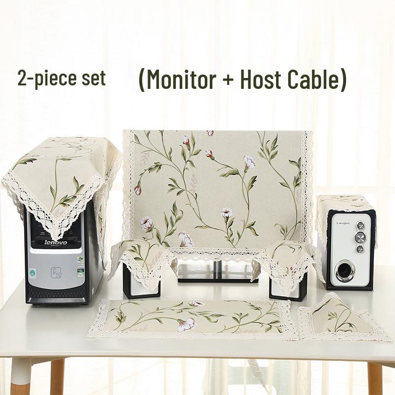 Waterproof Dust Cover for 24-27 Inch LCD Monitors and Desktop Computers