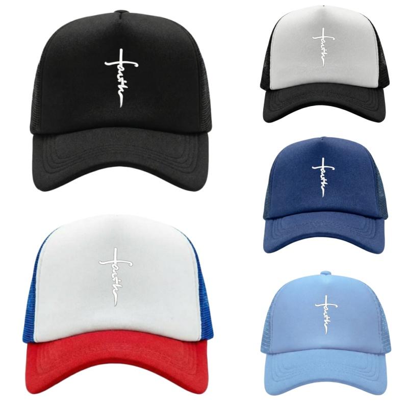 Регулируемая бейсболка с принтом креста, классическая snapback, папина кепка, дышащая кепка с сеткой, кепка для гольфа, рыбалки, активного отдыха, от солнца