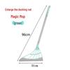 Retractable Silicone Broom: Hair-Free, Wet & Dry Dual-Use Magic Sweeper