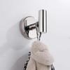 Modern 304 Stainless Steel Towel Hooks Punch Self Adhesive Wall Mounted Door Hanger Home Clothes Coat Hooks Door Key