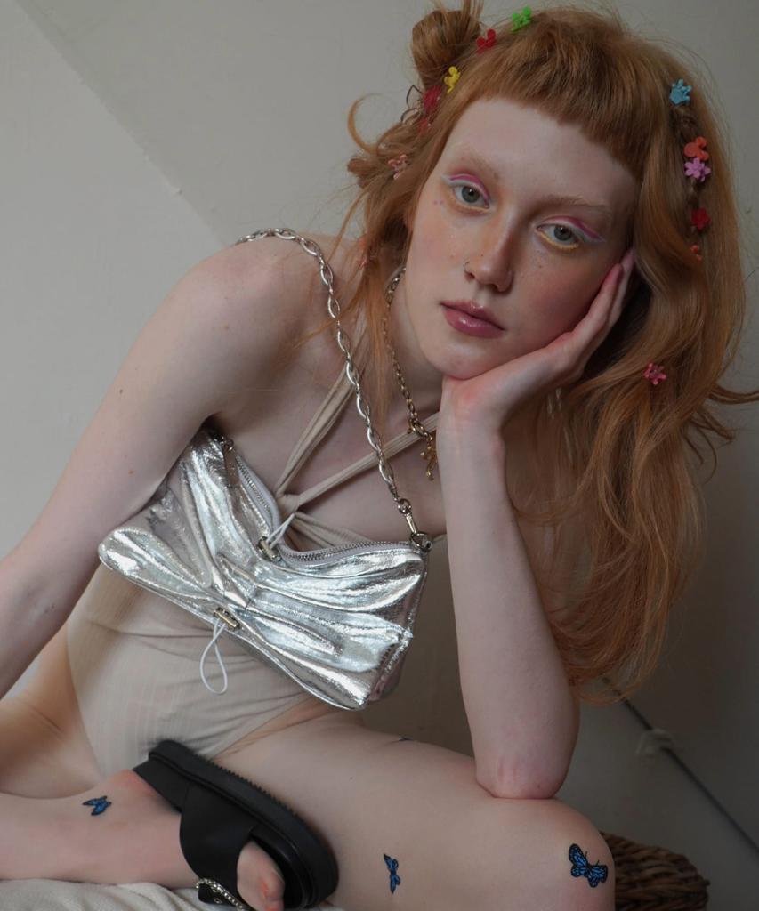 Yieyie Сумка-тоут Sierra Cosmo Silver