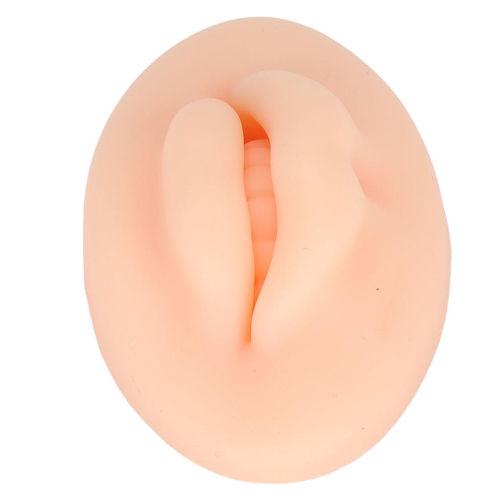 3D силиконовые губы, полупостоянные мягкие, настоящие ощущения кожи, искусственные губы для обучения микроблейдингу