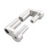 For BMW R1200RT R1200 RT R1250RT R1250 RT 2014- Motorcycle Adjustable Handlebar Riser Kit In Silver Black Aluminum A2