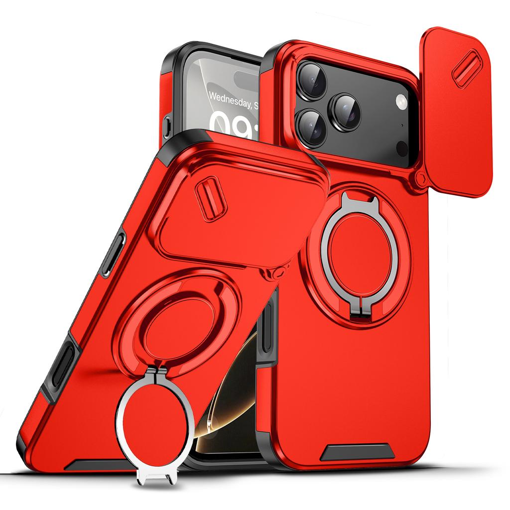 Чехол для Realme P4 Чехол-крышка для Realme P4 Pro Чехол для Realme P4 P4 PRO с магнитной кольцом Бронированный Чехол со шторкой для камеры Чехол с поддержкой беспроводной зарядки Magsafe