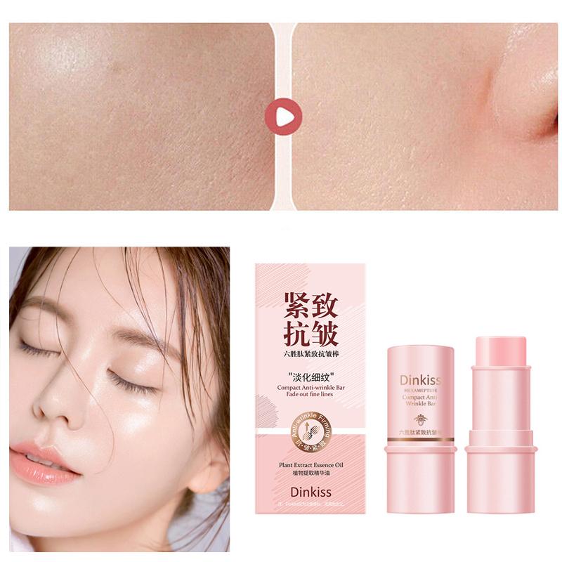 Мгновенное удаление морщин, мультибальзам для отскока, коллагеновая палочка, выцветание тонких линий, осветление тусклого тона кожи, крем, корейская косметика