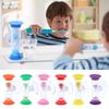 Home Tooth Brushing Sucker 3-Minute Sand Timer Hourglass Sand Clock