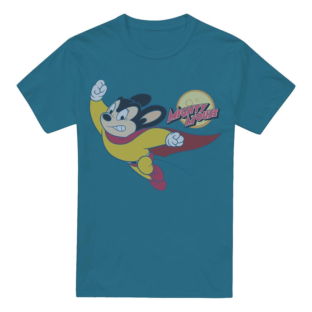 Mighty Mouse Mens To the Sky T-Shirt
