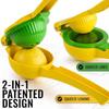 YYMSF Multifunctional Lemon Juicer 2 In 1 Best Hand Held Aluminum Alloy Lemon Orange Citrus Squeezer Press Fruits Kitchen Tools
