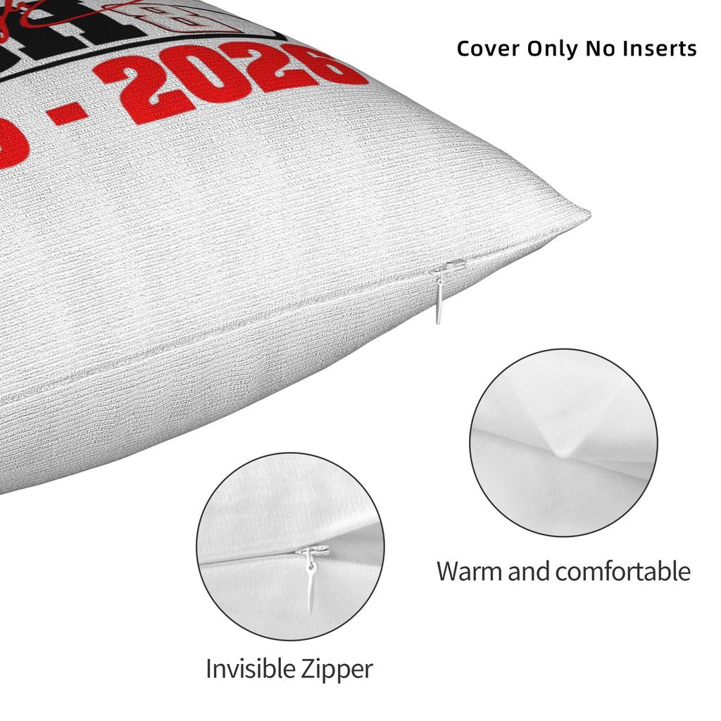 Kyle Busch Pillow Covers Merch Soft Cushion Cover Decoration Pillow Case Cover Home Multi-Size
