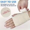 Elastic Bandage Wraps 4pcs - Cotton Compression with Dual Hook-and-Loop Closure, Sports & Support and First Aid for Sports, Medical, Injury Recovery