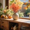 Искусственные цветы, Искусственные растения, Украшения для вечеринок, Цветы для домашнего декора, Украшения для стола, Подходит для декора, Декор на День благодарения