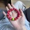 Simulation Fruit Beaded Bracelet Retro Fun Summer Colorful Bracelet  Beach Vacation