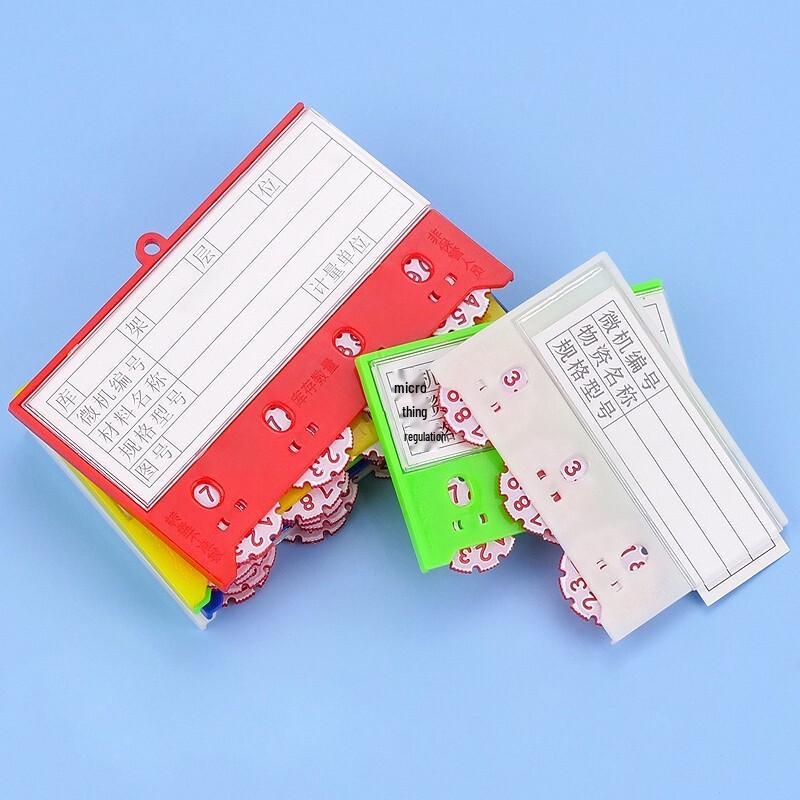 Hesidige JG-1269 Magnetic Warehouse Label Tags (10-Pack)