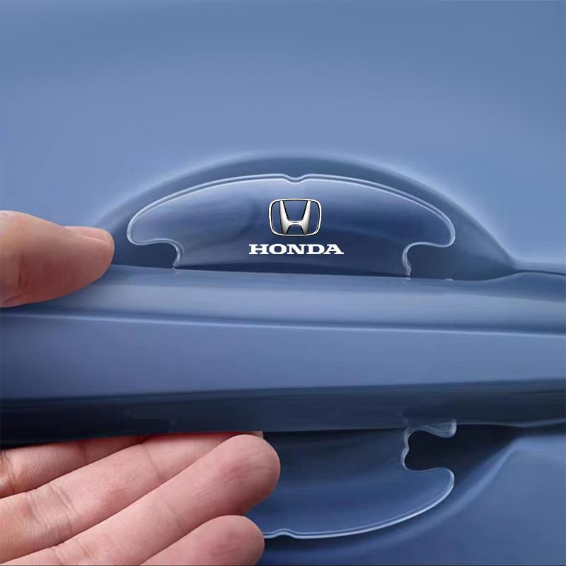 4PCS Transparent Car Door Anti-collision Protector Bumper Strip Sticker For Honda CBR300RR CBR600RR CBR1000RR CBR500R CBR650F VFR800 1200 VTX1300