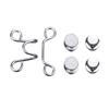 No Sewing Required Adjustable Button Pins Button Clip Pant Waist Tightener Pant Waist Buttons