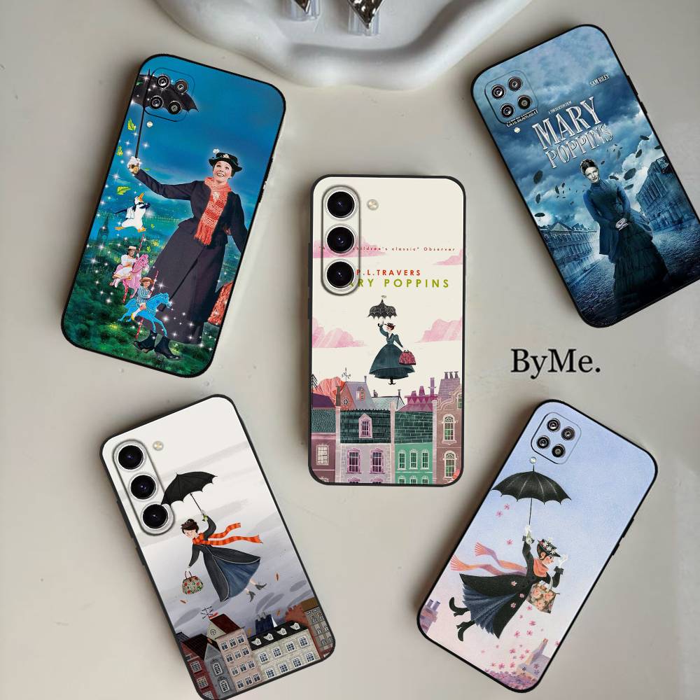 Чехол для телефона Mary P-Poppins для Samsung Galaxy S21 S22 S23 S24ULTRA S25ULTRA FE Ultra Plus5G A52S S26 Мягкий чехол