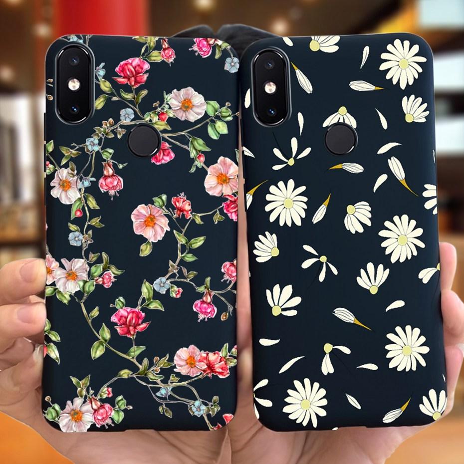 For Xiaomi Mi 8 SE Case Fashion Girl Flower Candy Color Soft Silicone Cover For Xiaomi Mi 8 Lite Phone Cases Mi8 Mi 8 SE Bumper