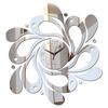 Wall Clocks Acrylic Material Single Face Needle Quartz Watches Brief Style Home Decoration Home Stickers
