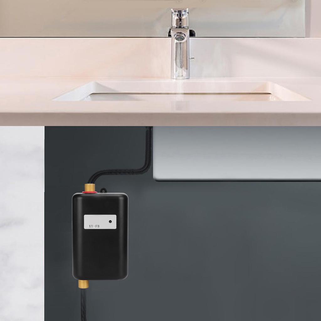 Household Dual Use Regulator Intelligent Kitchen Water Heater Mini Rapid Heating Machine with