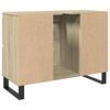 Bathroom Cabinet Sonoma Oak 80x33x60 cm Particleboard