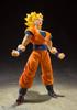 TAMASHII NATIONS Dragon Ball Z Super Saiyan Full Power Son Goku 140 мм окрашенная подвижная фигурка SHFiguarts приблизительно. ПВХ и АБС