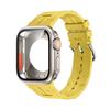 Оригинальный силиконовый ремешок и сменный ультра-кейс для Apple Watch 9 8 7 6 SE 5 4 Ремешок для iWatch Серии 44мм 45мм 42мм 41мм Браслет