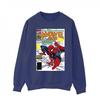 Marvel Mens Spider-Man Marvel Age Comic Cover Sweatshirt
