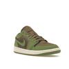 Air Jordan 1 Low SE Olive Brown Kelp Женские кроссовки Green Sky-J-Light-Olive Sail FB9893-300