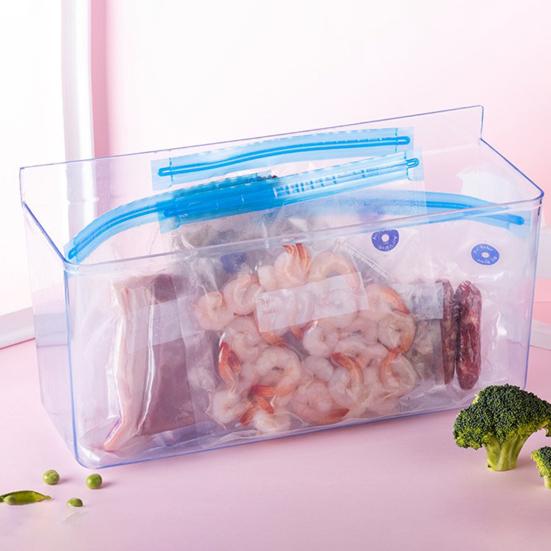 Yousheng 10Pcs Reusable Vacuum Seal Bags Food Grade BPA Free Leak Resistant Portable Easy To Use Vacuum Storage Bags