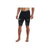 Under Armour Johnson Series Letter Logo Printed Tight Fitting Sports Shorts Men shorts Black 1378582-001