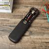 Handmade Genuine Leather Men Pen Case Retro 3/6 Slots Pen Box Women Office Fountain Pen Pouch School Stationery