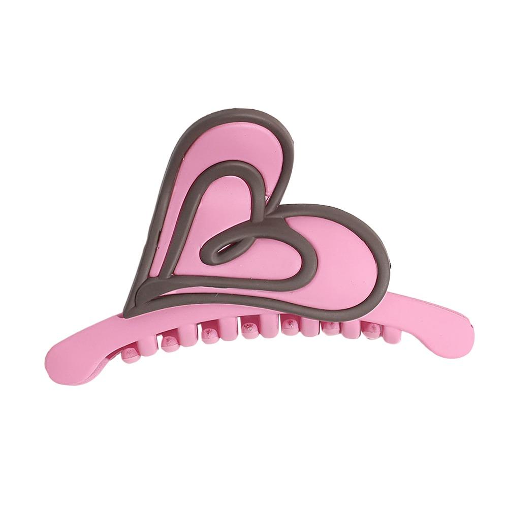 Нескользящие матовые заколки-акула сладкие цветочные пляжные аксессуары для волос заколки для густых волос для женщин