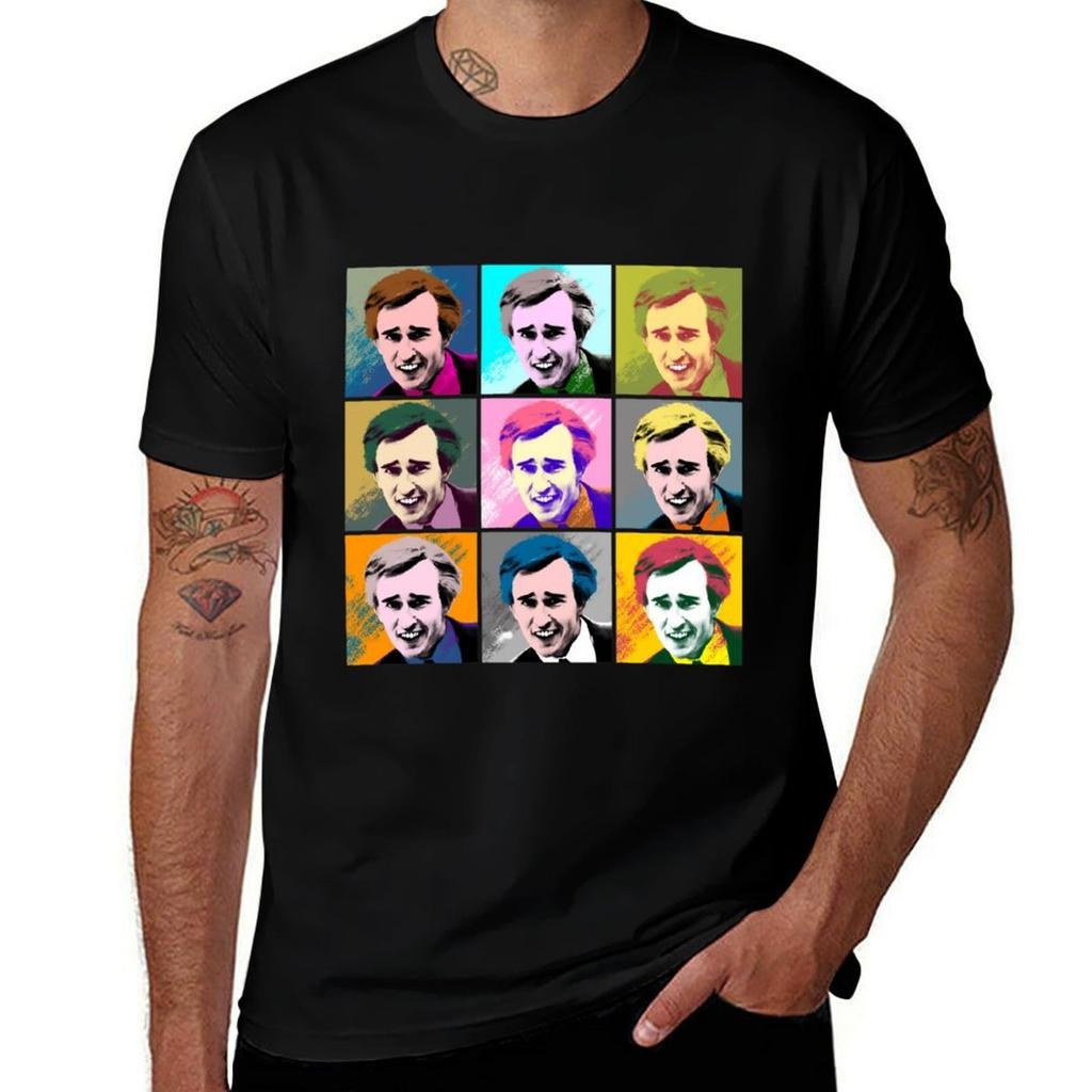 Alan Partridge Warhol Inspired Pop Art x Coffee TShirt Summer Fashion Casual Tee Shirt