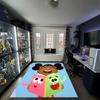 Yakka Dee Printed Carpet, Rug for Office Chair Living Room Bedroom Kitchen Room Decor Gifts.