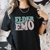 Elder Emo It Wasn't Just A Phase Pastel Retro | Unisex Short Sleeve Tee | Comfort Colors | Alt Clothing Goth Emo Funny Music Punk Rock Shirt